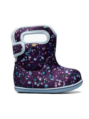 Size 8 Toddler Bogs Kids' Vibrant Purple and Blue Boots